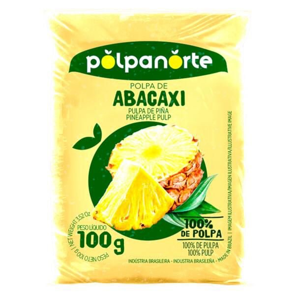 Polpa POLPANORTE Abacaxi 100g
