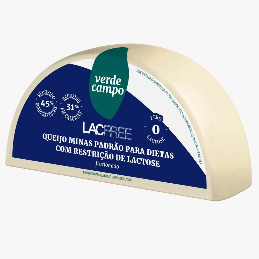 Queijo Minas padrão VERDE CAMPO sem lactose kg