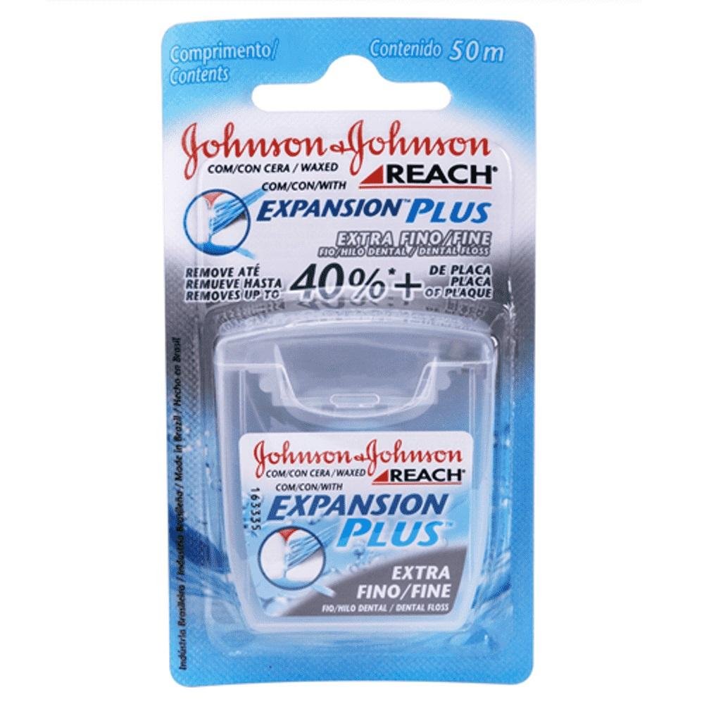 Fio Dental JOHNSON & JOHNSON Reach Expansion Extra Fino 50 M