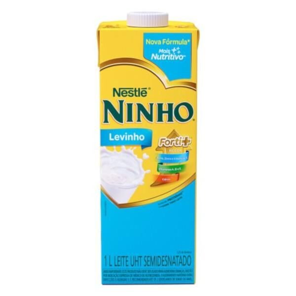 Leite Semidesnatado Nestlé Ninho 1l
