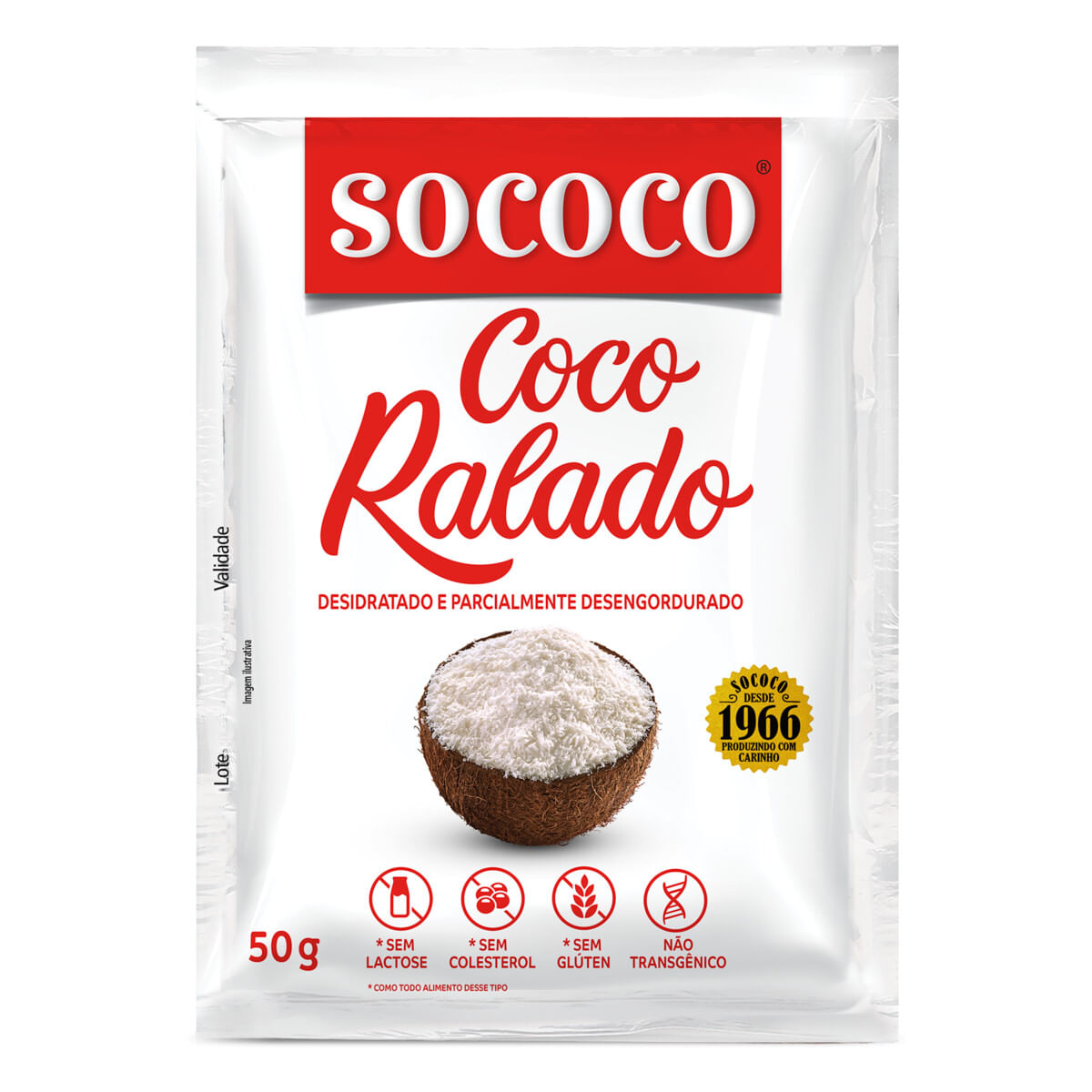 Coco ralado SOCOCO 50g