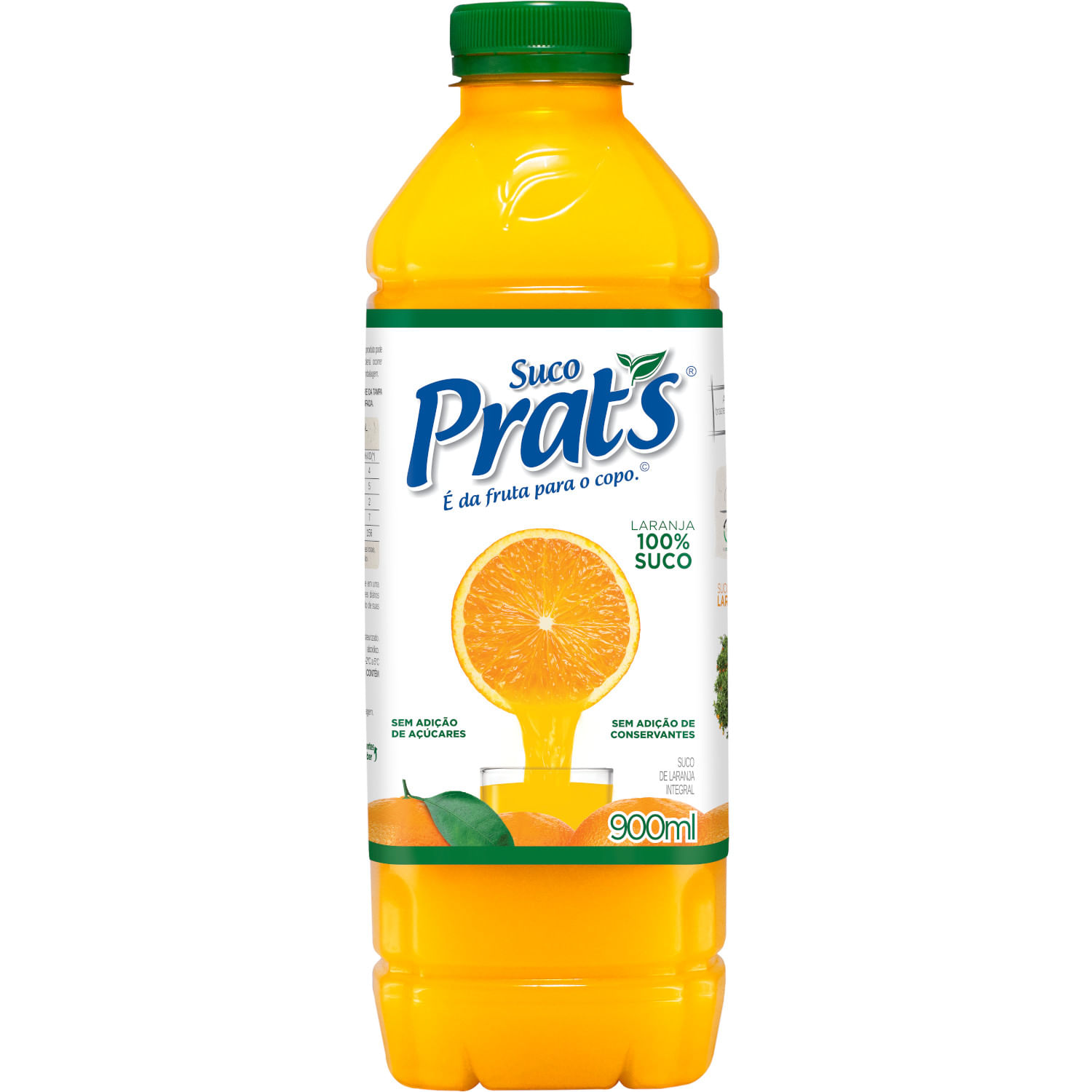 Suco Integral PRATS Laranja 900ml