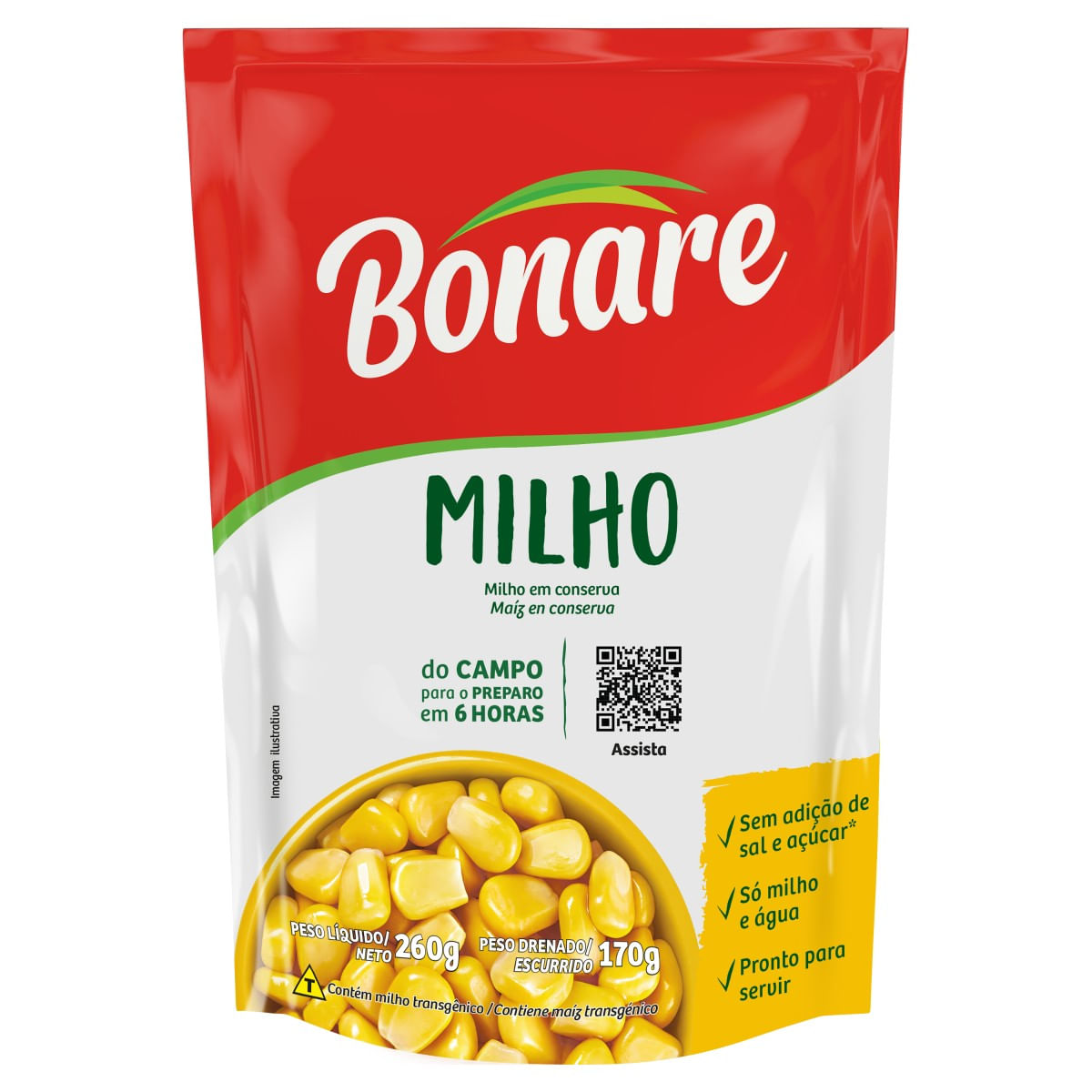 Milho Verde em Conserva BONARE 170g