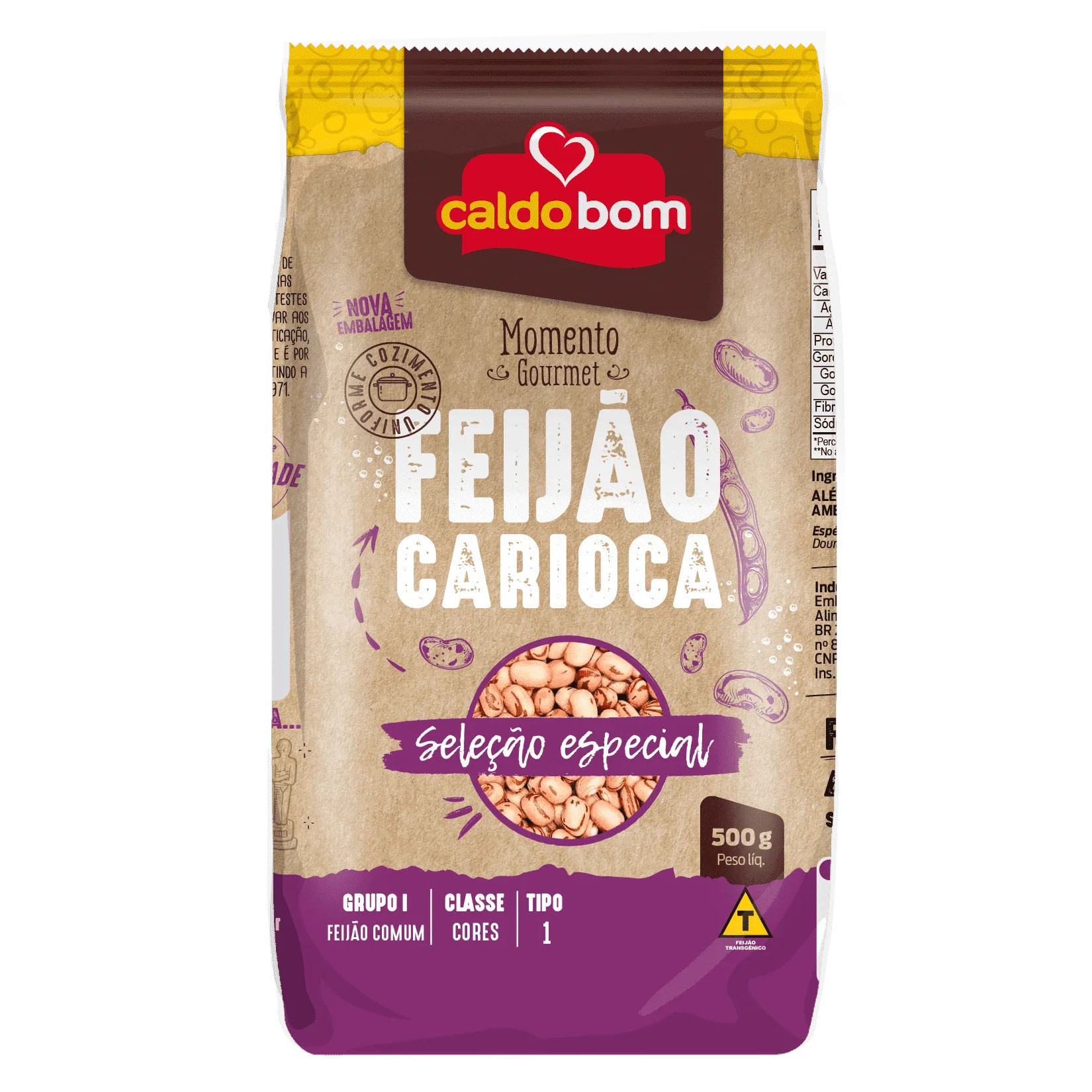 Feijão Carioca CALDO BOM 500g