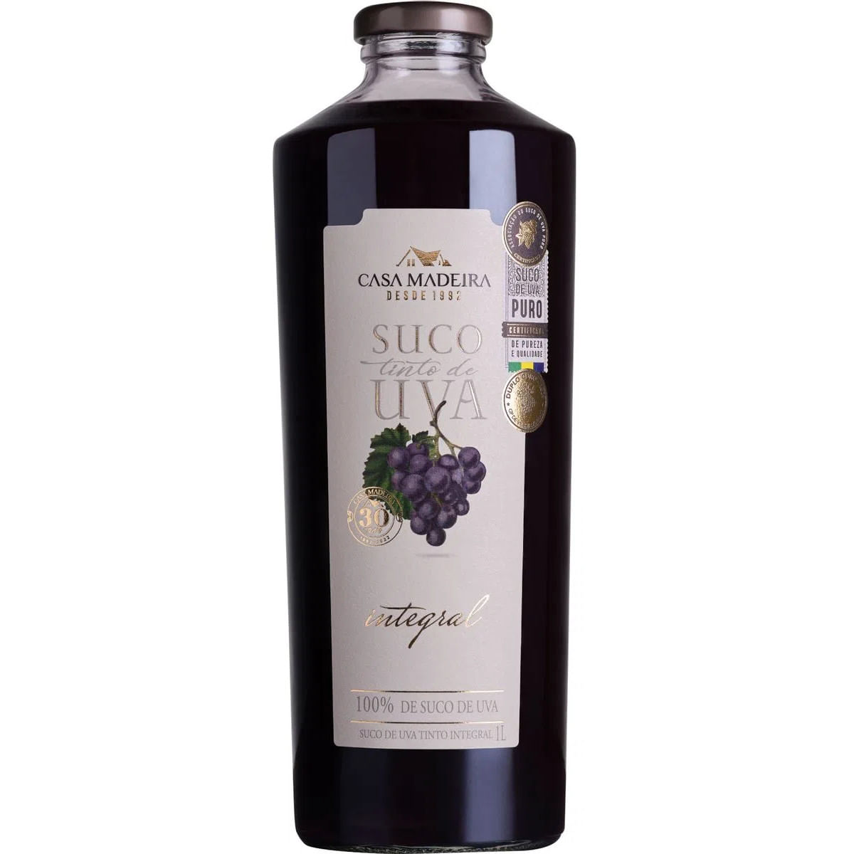 Suco de Uva CASA MADEIRA Integral 1L