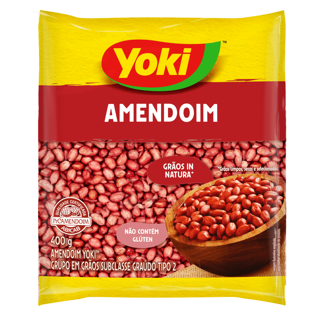 Amendoim YOKI 400g