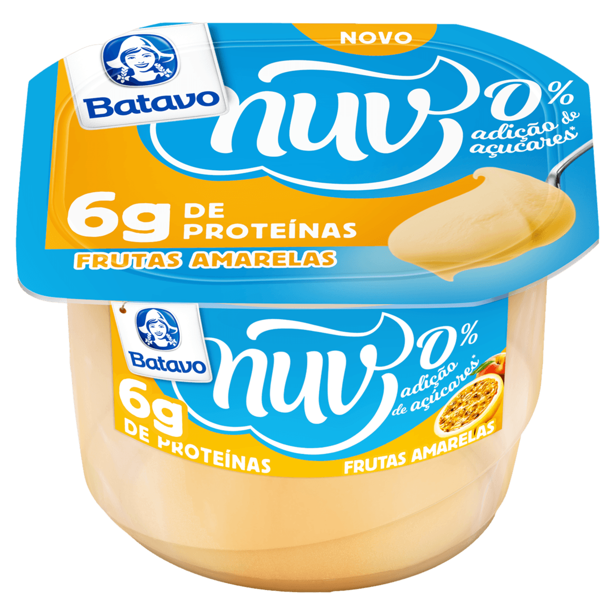Creme de Queijo BATAVO Nuv Frutas Amarelas 0 Açúcar 100g