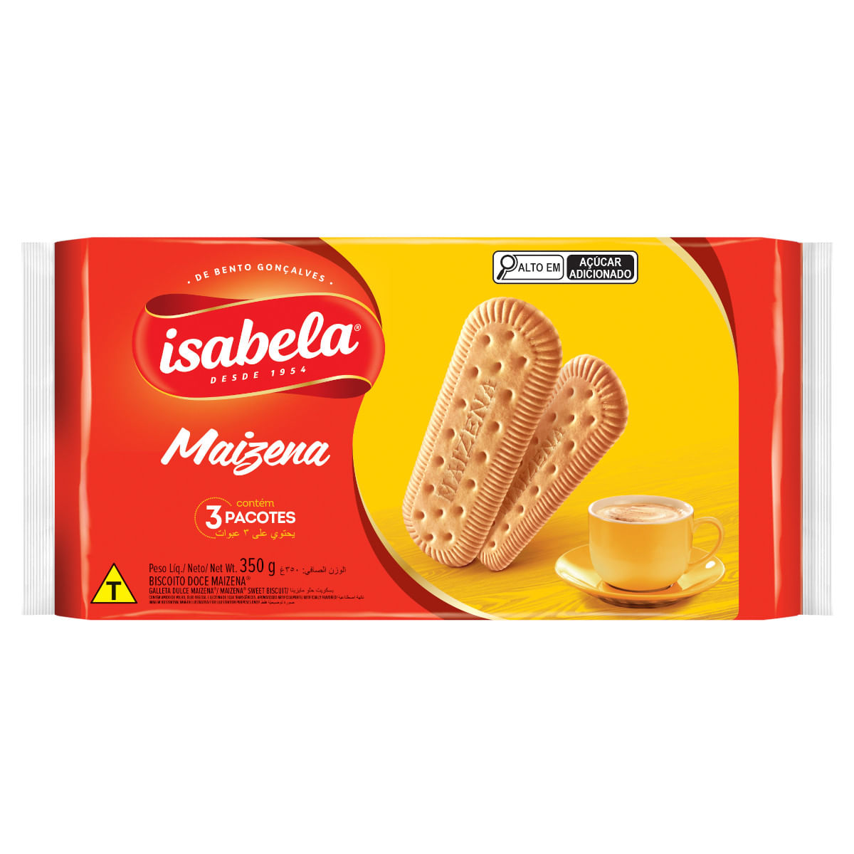Biscoito ISABELA Maizena 350g