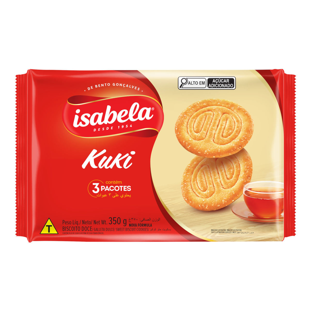Biscoito ISABELA Kuki 350g