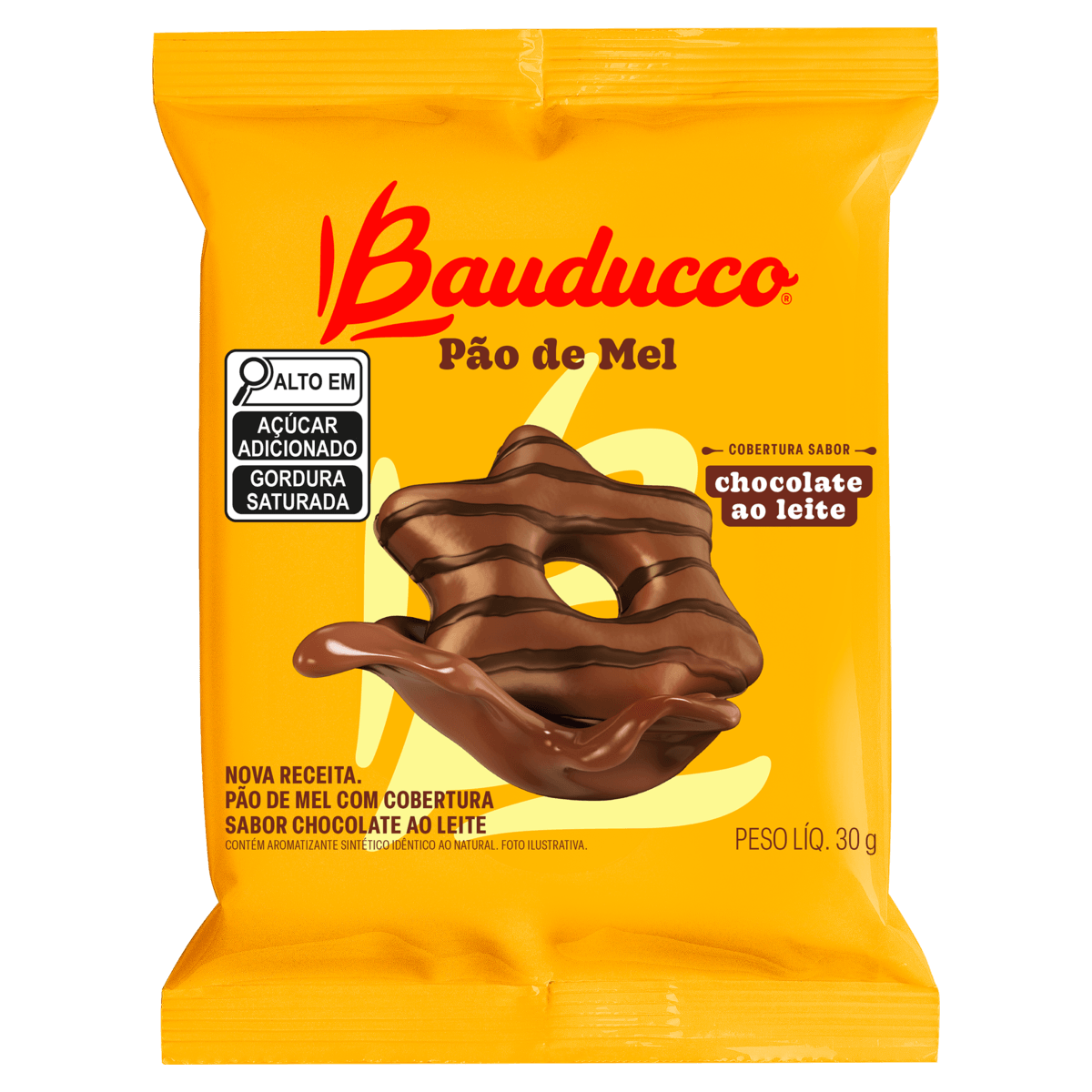 Pão de Mel BAUDUCCO 30g