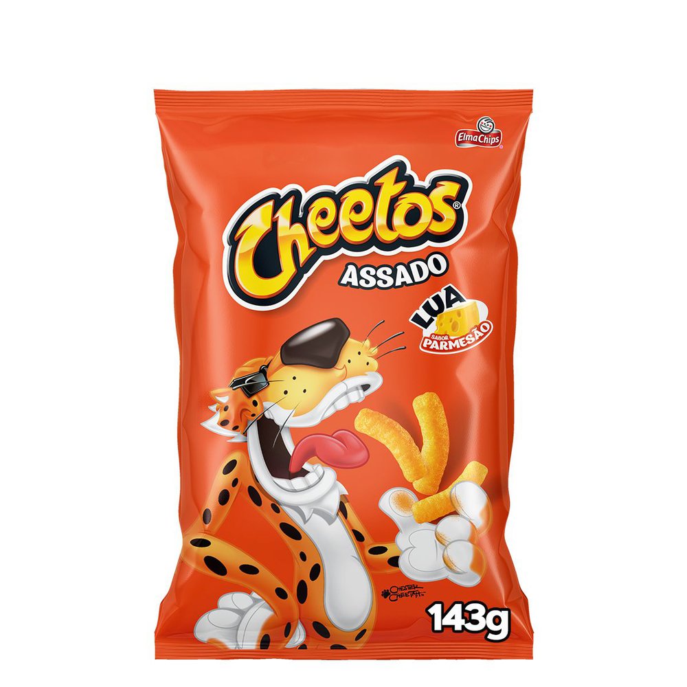Salgadinho Cheetos ELMA CHIPS Lua Parmesão 143g