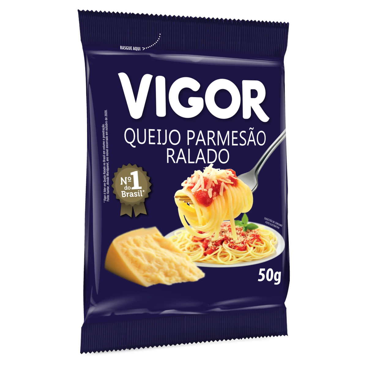 Queijo Parmesão VIGOR Ralado 50g