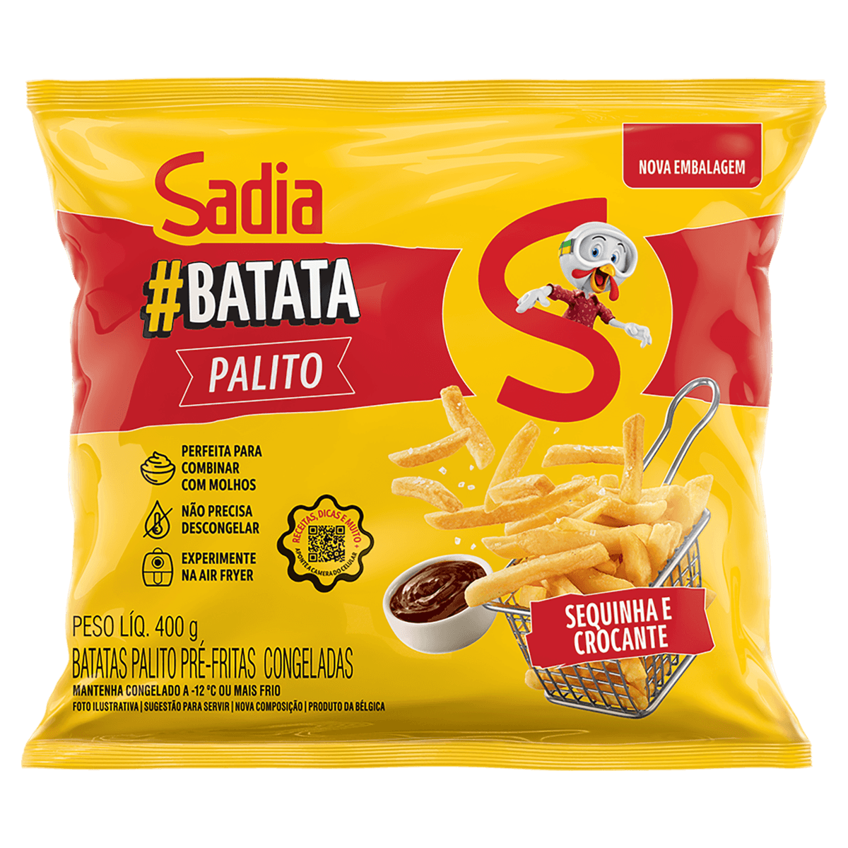 Batata Palito SADIA Congelada 400g