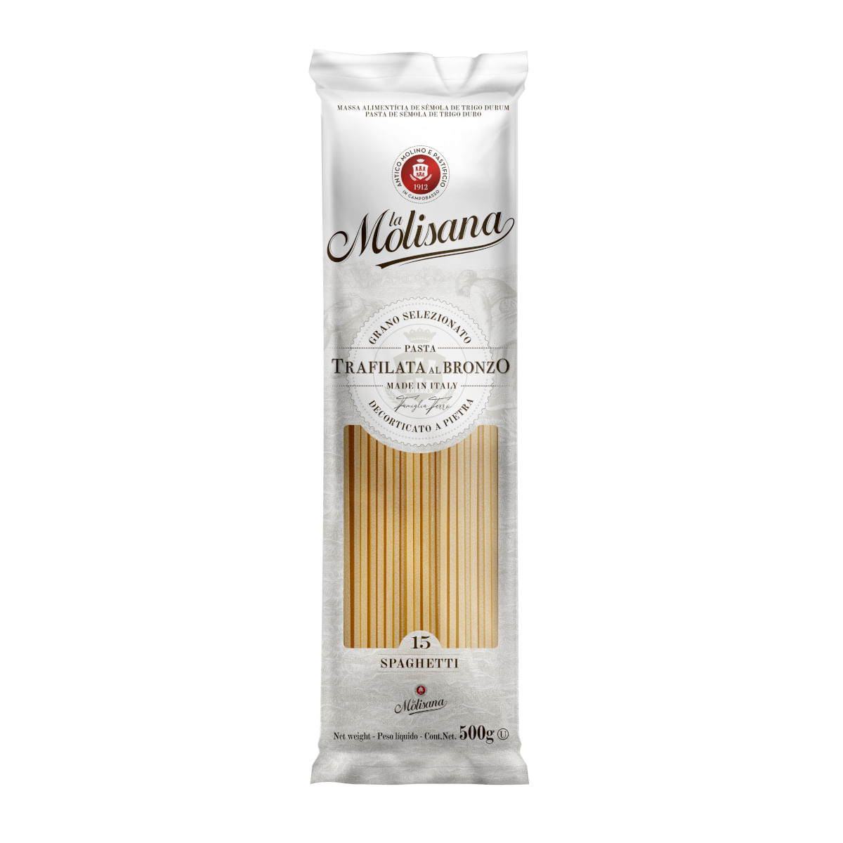 Massa Italiana Grano Duro LA MOLISANA Spaghetti 500g