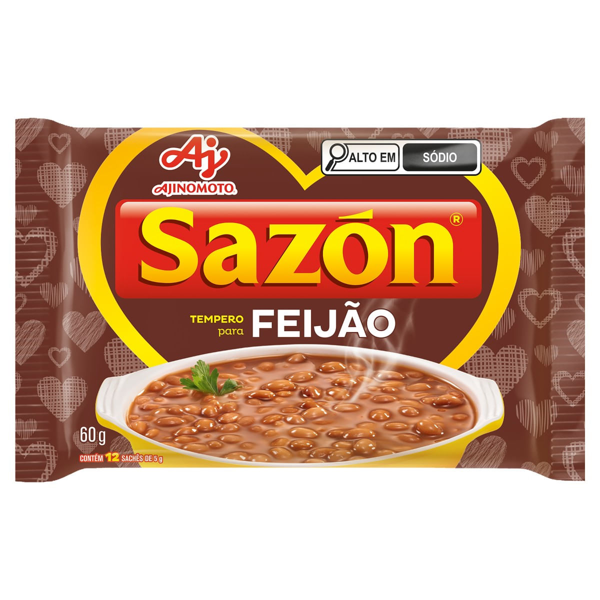 Tempero para feijão SAZON 60g