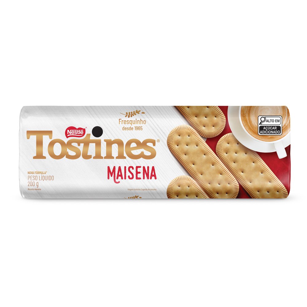 Biscoito Nestlé TOSTINES Maisena 200g