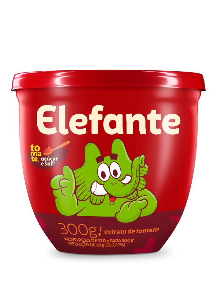 Extrato de Tomate ELEFANTE Pote 300g
