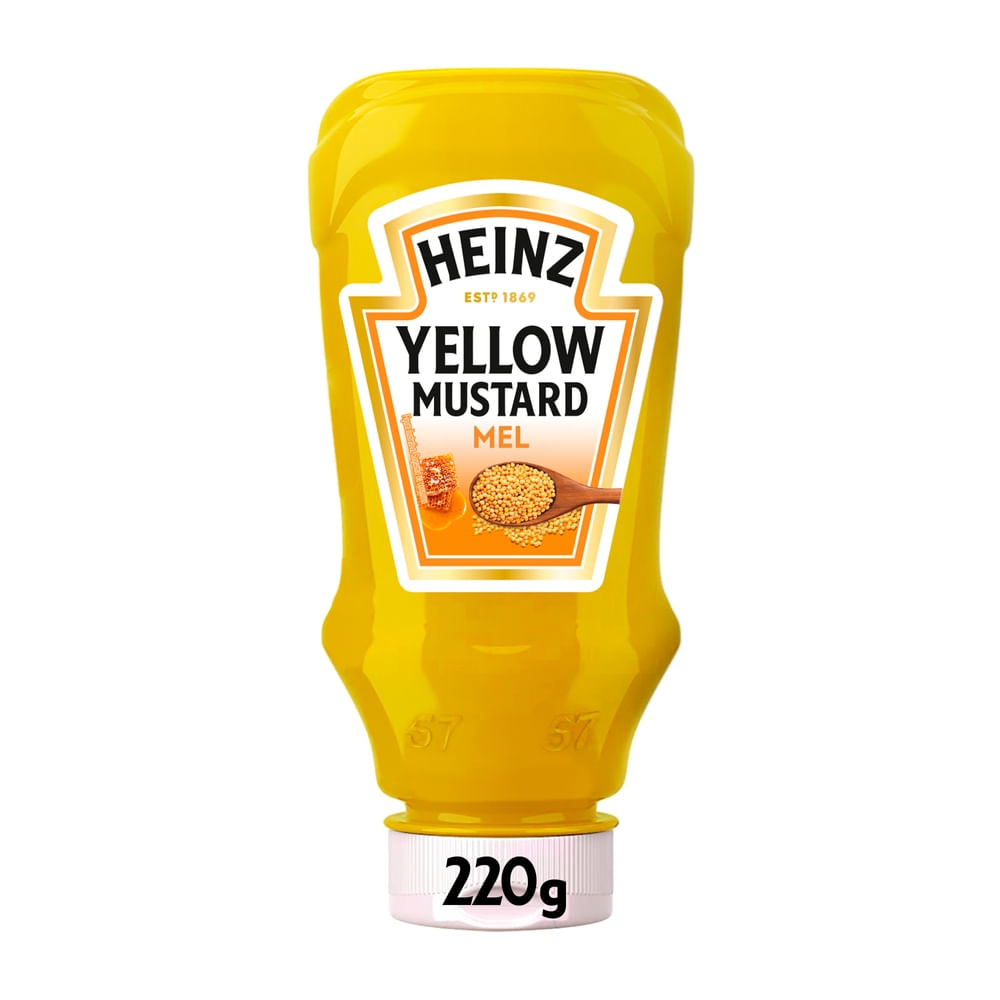 Mostarda Amarela HEINZ com Mel 220g