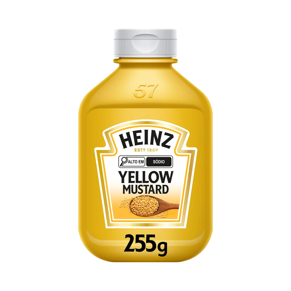 Mostarda HEINZ Tradicional 255g