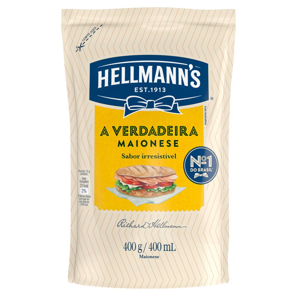 Maionese HELLMANN'S Tradicional 400gr