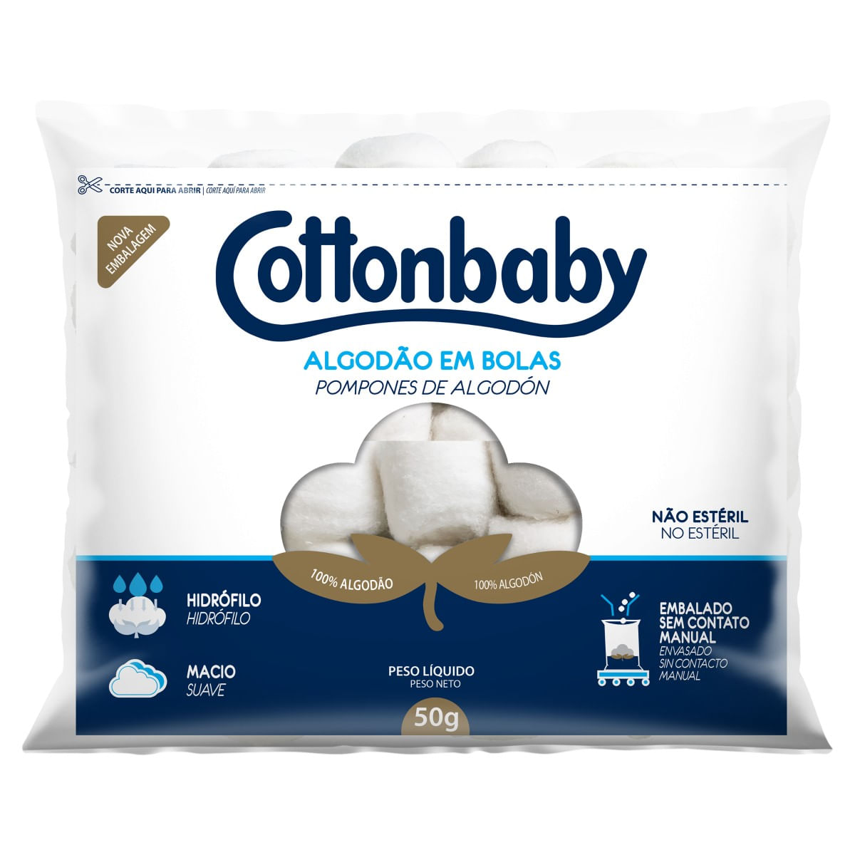 Algodão Bola COTTONBABY 50g