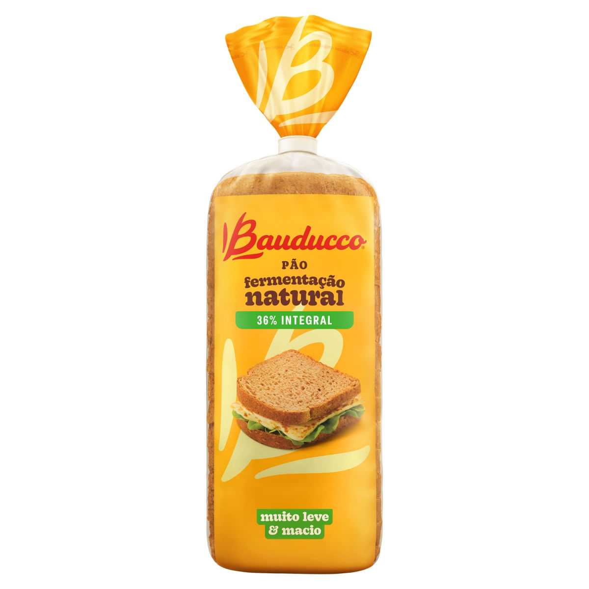 Pão de Forma BAUDUCCO Integral Fermentação Natutal 390g