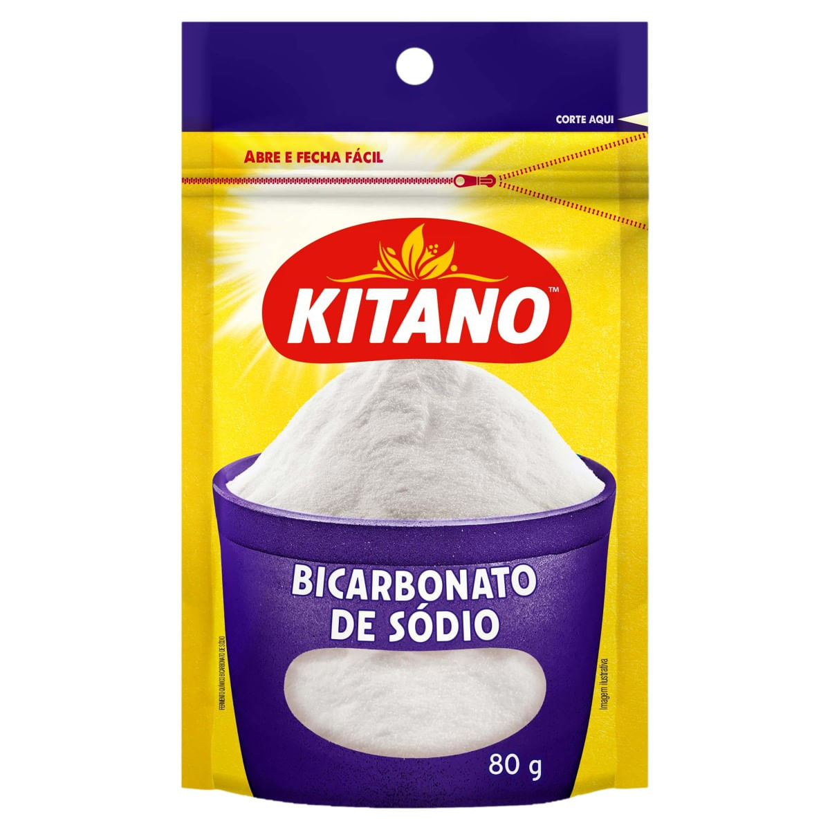Bicarbonato de Sódio KITANO 80g