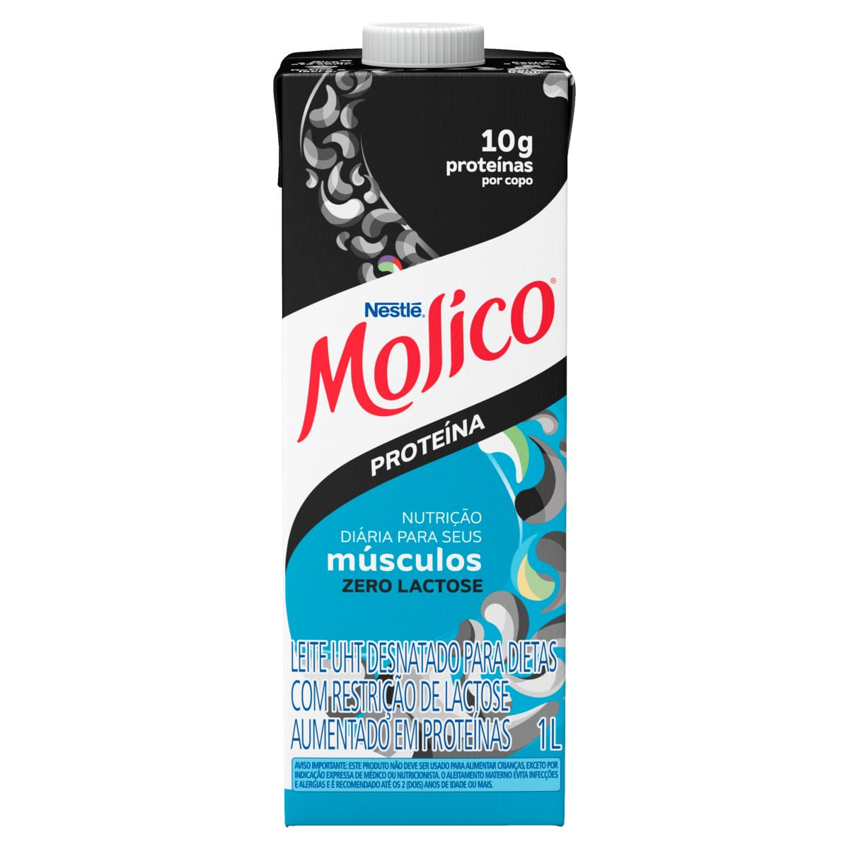 Leite Desnatado Molico + Proteína Zero Lactose 1l