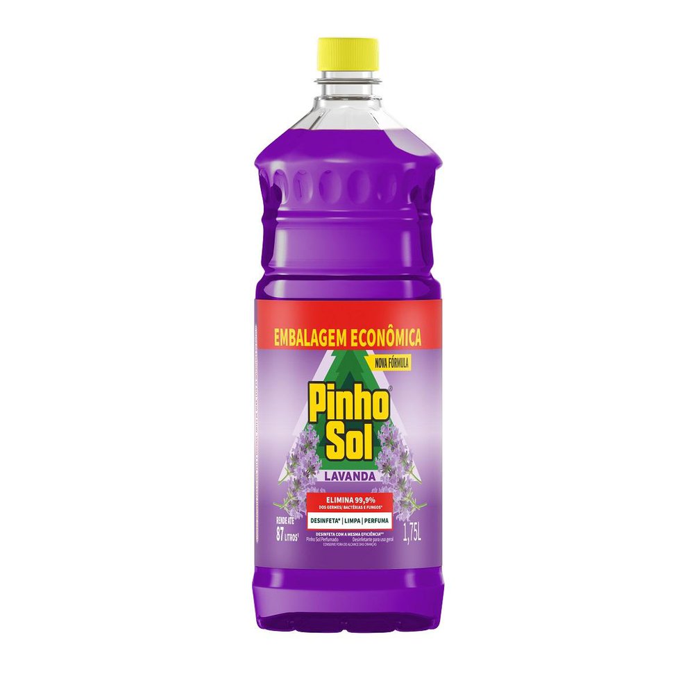 Desinfetante PINHO SOL Lavanda 1.75L Tamanho Econômico