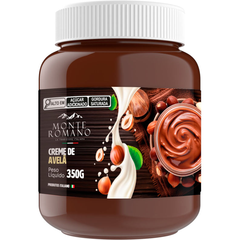 Creme de Avelã MONTE ROMANO 350g