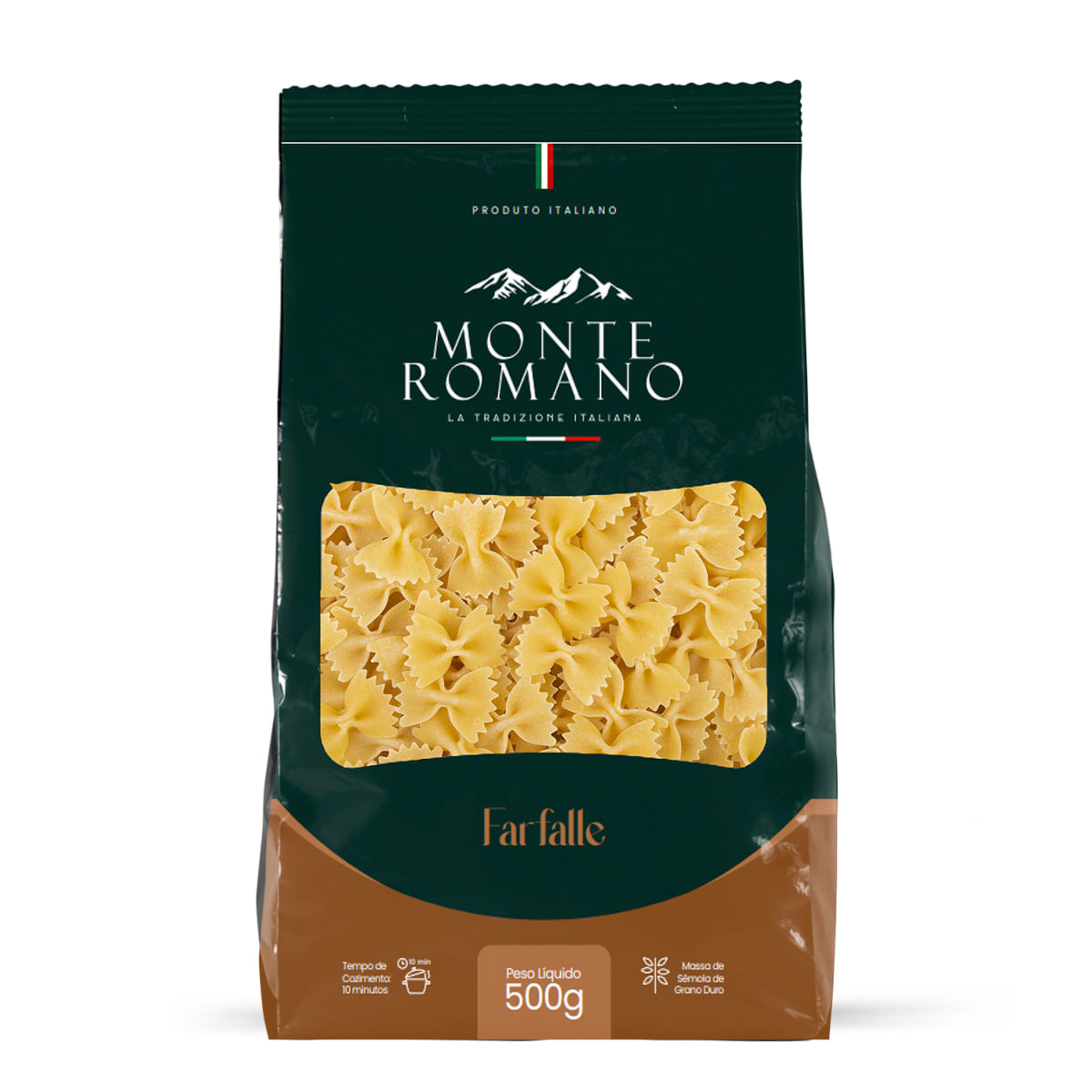 Macarrão MONTE ROMANO Farfalle 500g