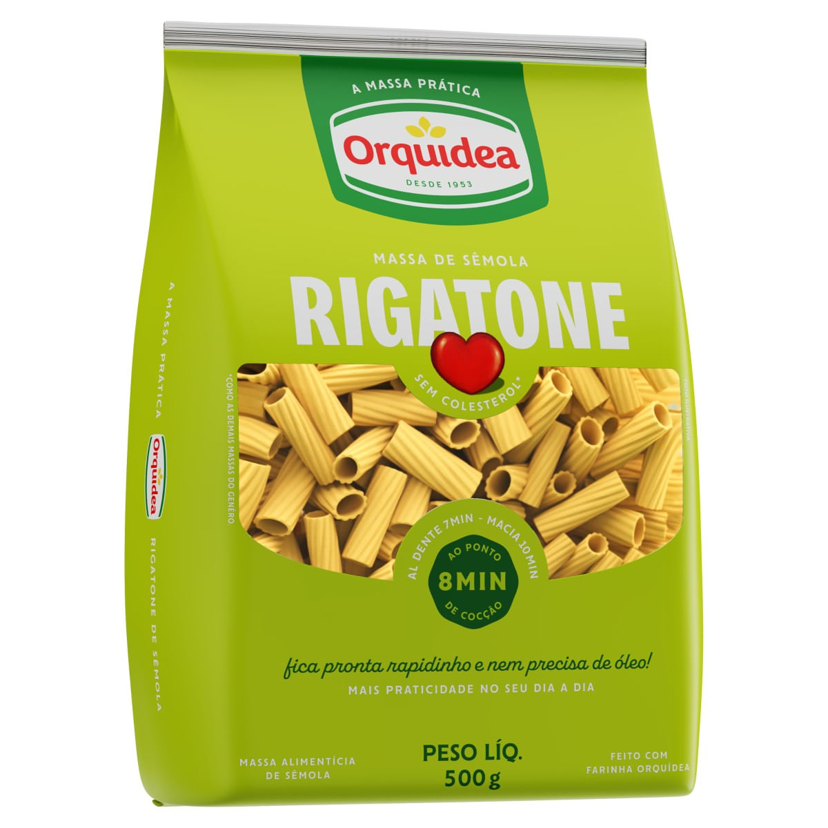 Macarrão ORQUÍDEA Rigatone 500g