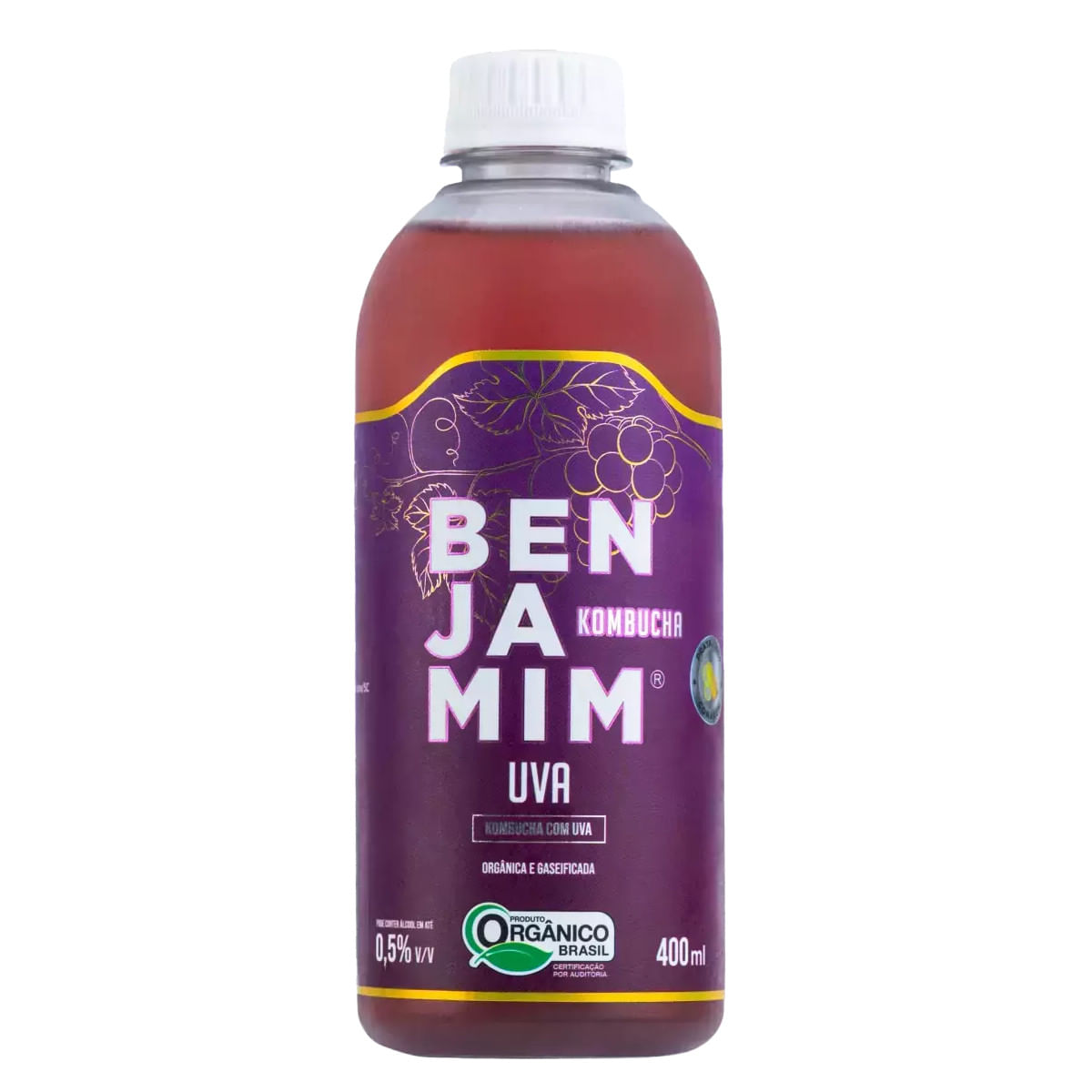 Kombucha BENJAMIM Uva 400ml