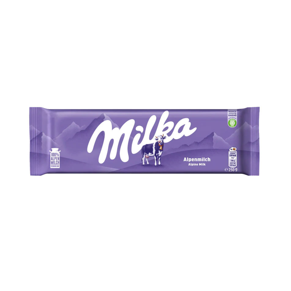 Chocolate MILKA Alpenmilch 250g