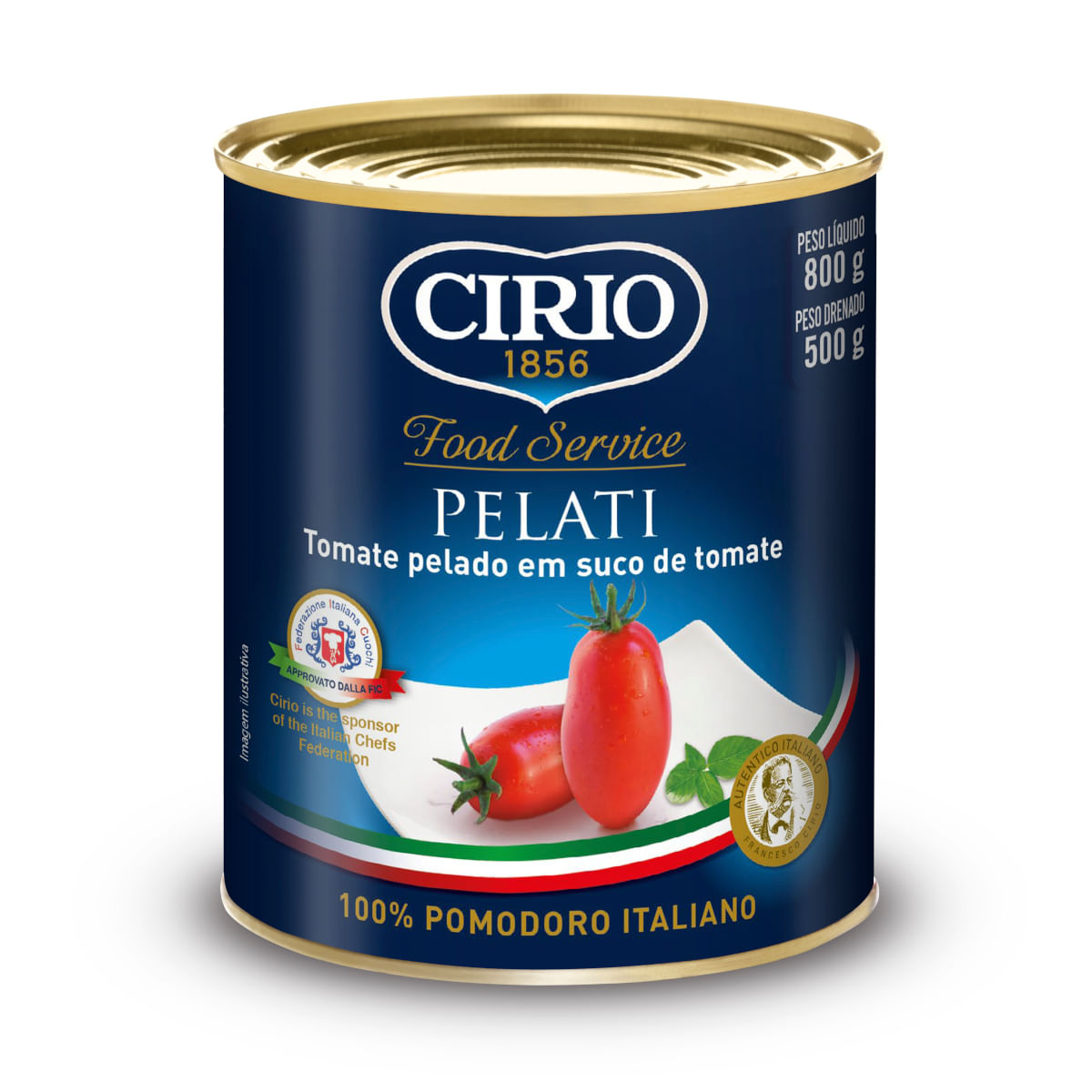Tomate Sem Pele CIRIO 480g