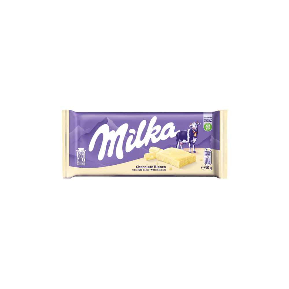 Chocolate MILKA White 90g
