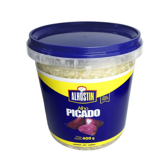 Alho ALHOSTIN Picado 400g