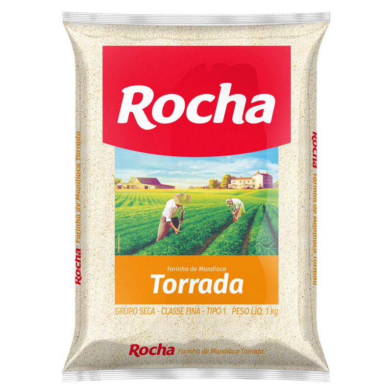 Farinha de Mandioca ROCHA Torrada 1kg