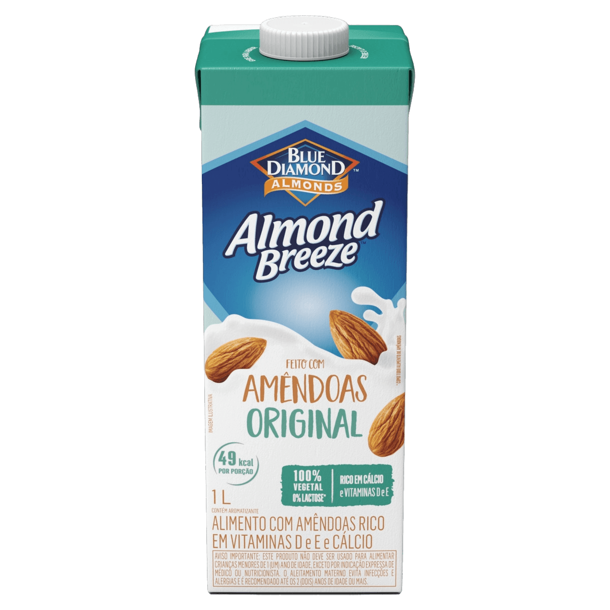 Bebida a Base de Amêndoa ALMOND BREEZE Original 1l
