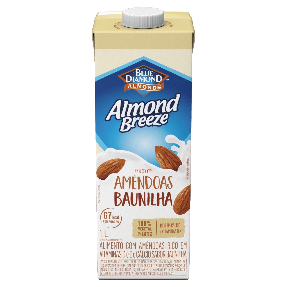 Bebida a Base de Amêndoa ALMOND BREEZE Baunilha 1l