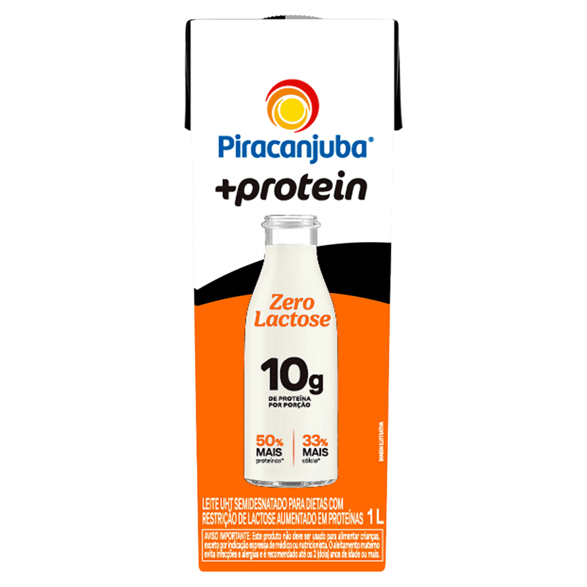 Leite PIRACANJUBA + Protein Zero Lactose 1l