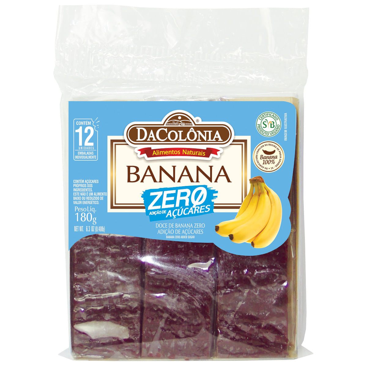 Mariola DA COLÔNIA Zero Banana 180g