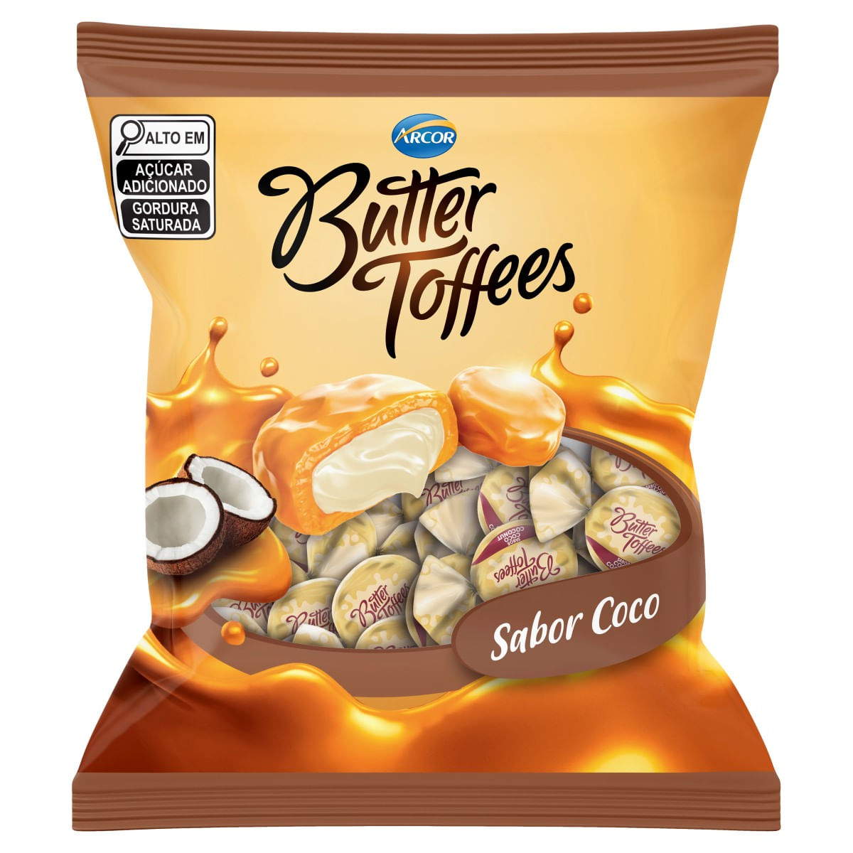 Bala ARCOR Butter Toffees Coco 90g