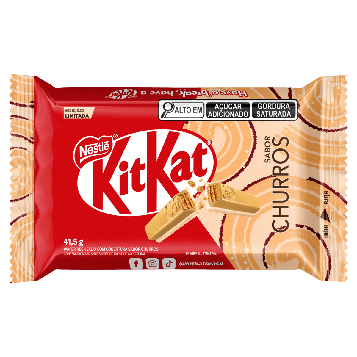 Chocolate NESTLE Kit Kat Churros 41.5g