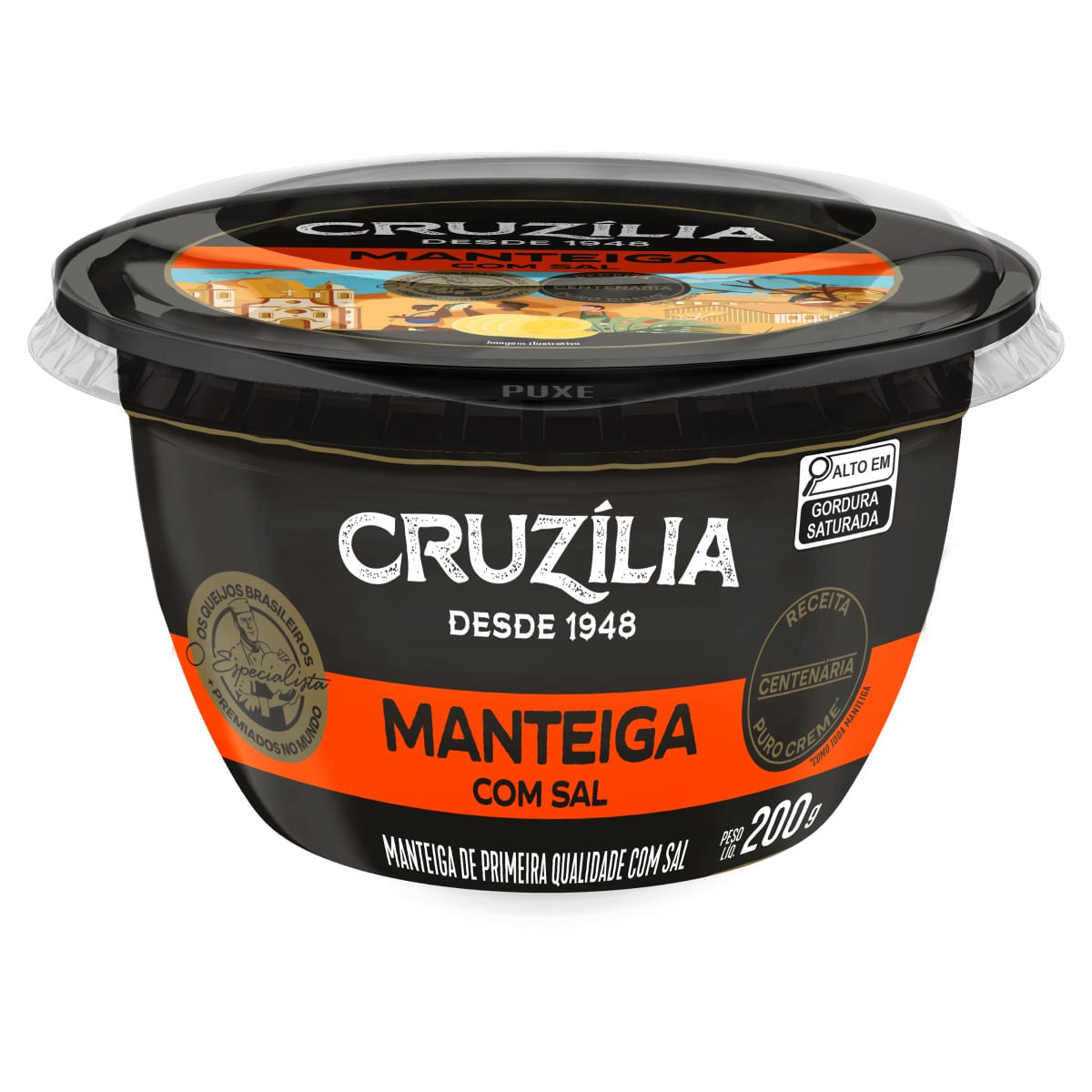 Manteiga CRUZÍLIA com Sal 200g