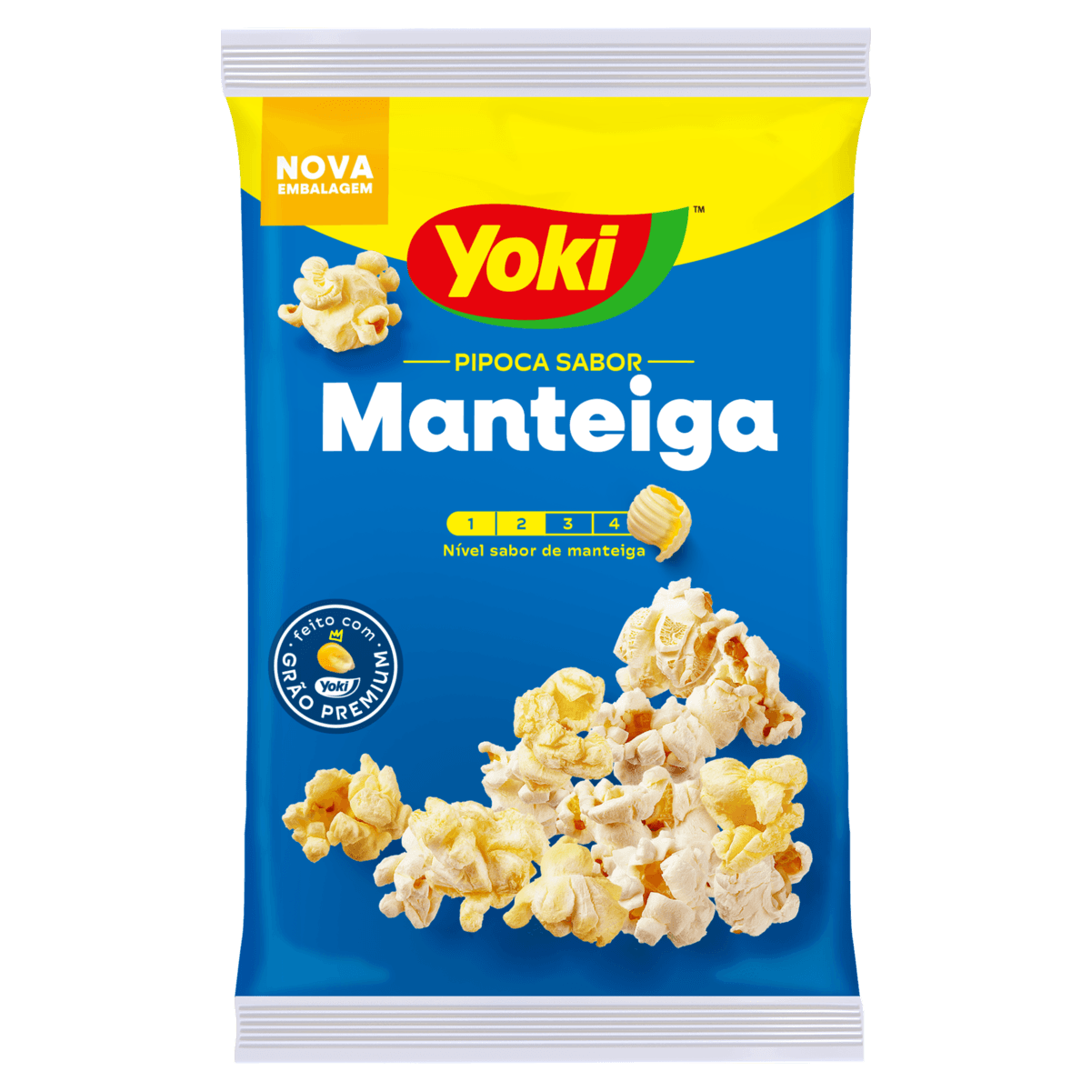 Milho de Pipoca YOKI Manteiga 50g