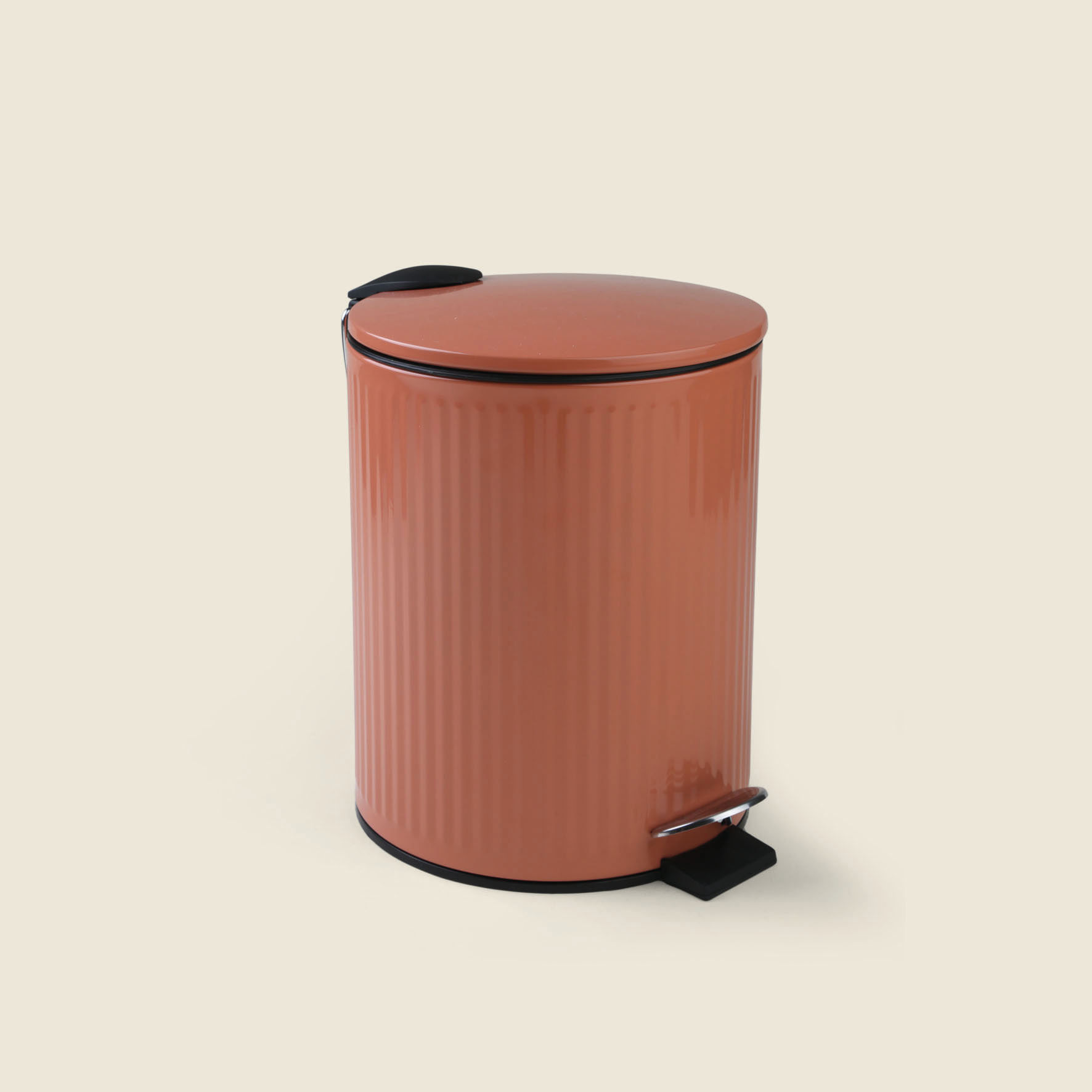 Lixeira Lins 5L Metal Redonda - A\CASA