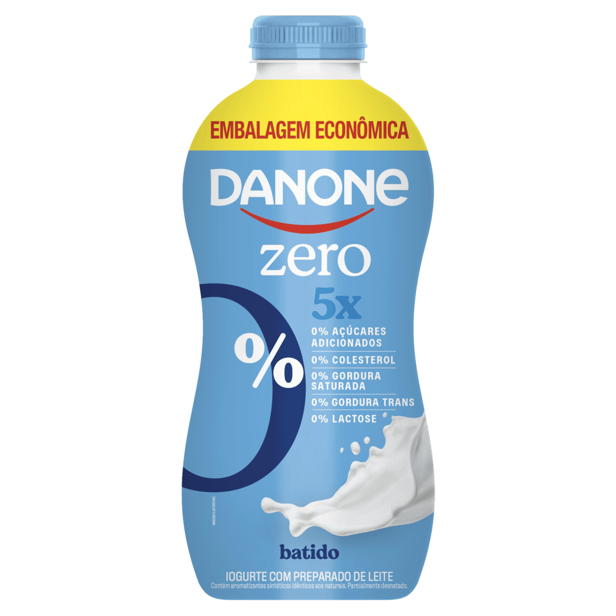 Iogurte DANONE Zero Batido 1.2kg Embalagem Econômica
