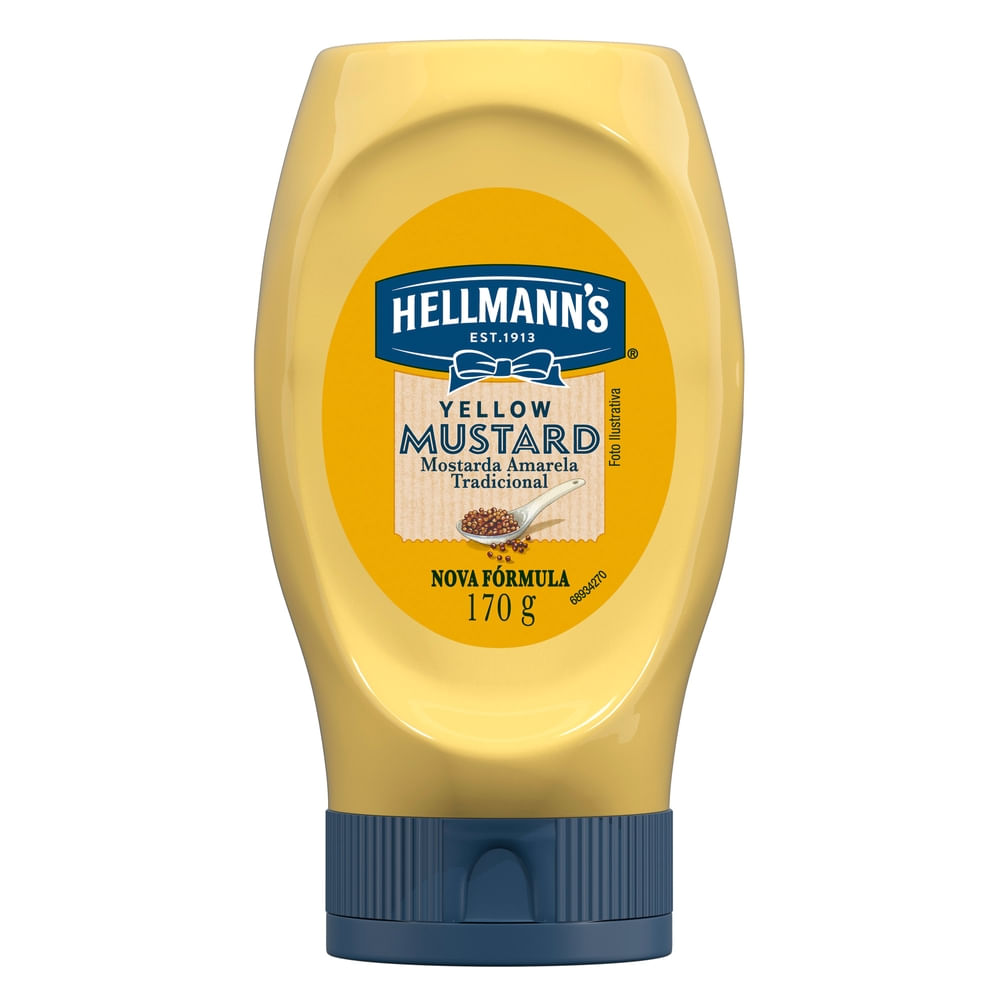 Mostarda HELLMANNS Squeeze 170g