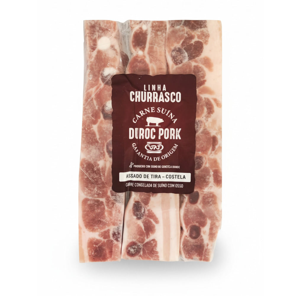 Assado de Tira Suíno DUROC PORK Congelado kg